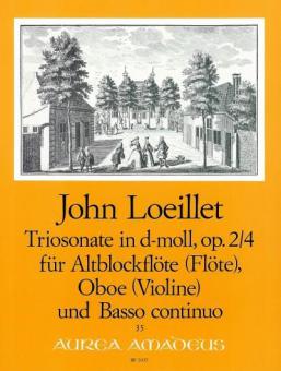 Sonata a tre in re minore op. 2/4 