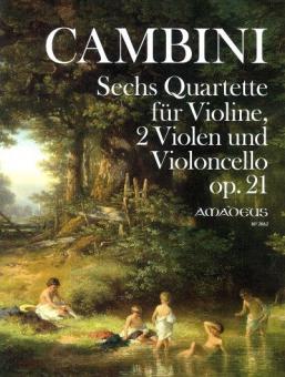 6 Quartette op. 21 