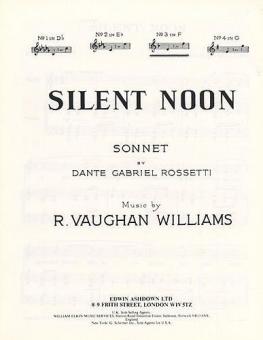 Silent Noon in F 