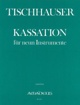 KASSATION per nove strumenti (1951) ca 11' 