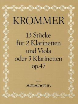 13 pezzi op. 47 