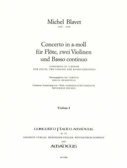 Concerto in la minore - Set di parti: 3/3/3 
