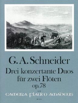 Tre duos concertants op. 78 