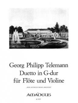 Duetto in G-dur TWV 40:111 