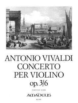 Konzert in a-moll op. 3/6 RV 356 