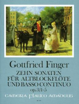 10 Sonate op. 3 Vol. I: sonate 1-5 