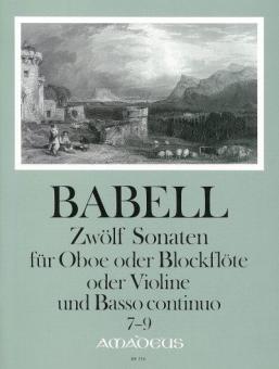 12 sonate Vol. III 