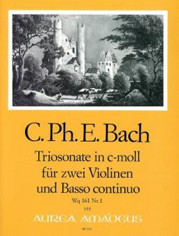 Sonata a tre in do minore - Wq 161 Nr. 1 