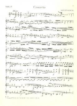 Concerto in Sol maggiore - Murray RWV C15 - Set di parti: 5/4/3/4+2 flauti + 2 corni 