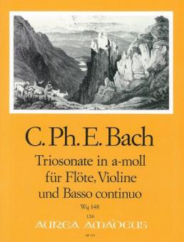 Sonata a tre in minore - Wq 148 