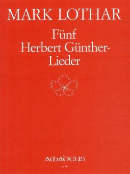 5 canzoni op. 88 di Herbert Günther 