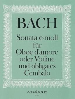 Sonata in mi minore (dopo BWV 528) 