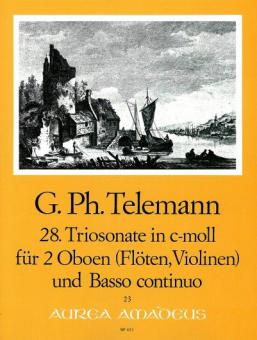 28. Triosonate in c-moll 