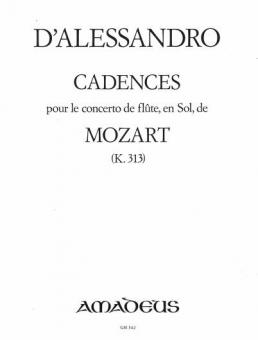 Cadenze per il concerto per flauto, in sol, di Mozart 