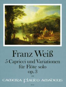5 Capricci e variazioni op. 3 