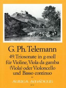 49. Triosonate in g-moll 