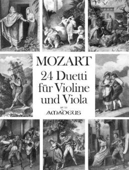24 Duetti "Il flauto magico" e "Don Giovanni" [con facsimile]. 