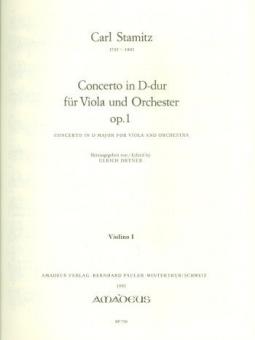 Concerto in Re maggiore op. 1 - Set di parti: 4/4/3/4 + Harmonie 