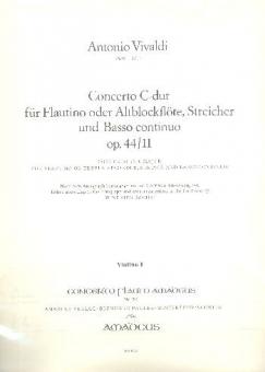 Concerto in do maggiore op. 44/11- RV 443 - Set di parti: 3/3/2/3 