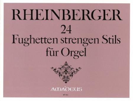 24 Fughette in stile stretto op. 123 