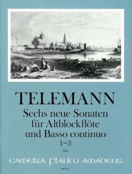 6 neue Sonaten für Altblockflöte und Bc., Heft 1 