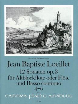 12 sonate op. 3 Vol. II: Sonate 4-6 