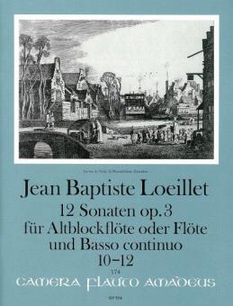 12 sonate op. 3 Vol. IV: Sonate 10-12 