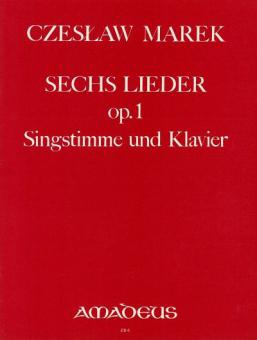 Sei canzoni op. 1 (1911) 