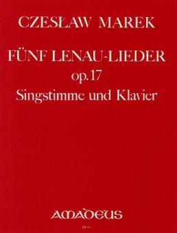 5 Lenau-Lieder op. 17 