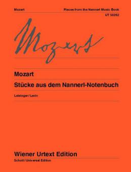 Pezzi dal libro di musica di Nannerl 