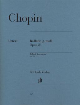 Ballade in g minor op. 23 