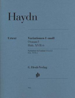 Variations in f minor (Sonata) Hob. XVII:6 