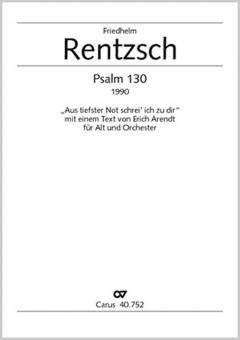 Psalm 130 für Alt und Orchester 