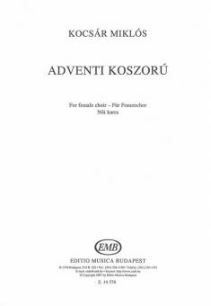Adventi koszorú für Frauenchor 