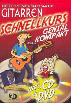 Gitarren-Schnellkurs genial kompakt mit CD und DVD 