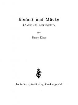 Elephant And Midge Op. 520 