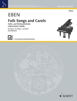Folk Songs and Carols for piano in a easy style Standard