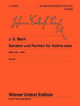 Sonate e Partite BWV 1001-1006 