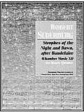 Strophes Of The Night And Dawn, after Baudelaire (Chamber Music Xi) 