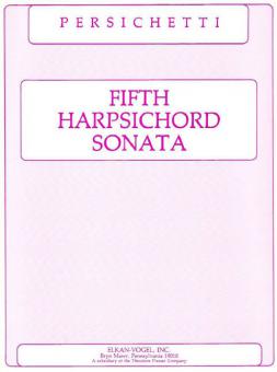 Fifth Harpsichord Sonata For Harpsichord Op.152 