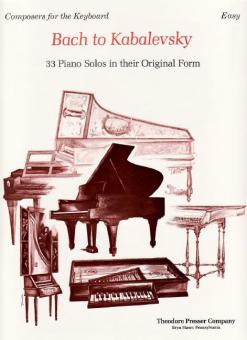 Bach To Kabalevsky 