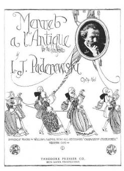 Menuet a l'Antique for the Pianoforte Op.14, No. 1 