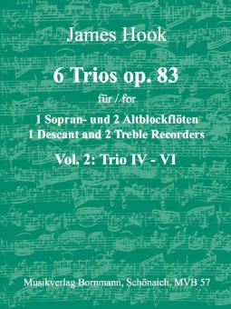 6 Trii op. 83 Vol. 2: Trii 4-6 