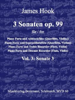 3 Sonaten op. 99 Vol. 3: Sonata in Mi bemolle maggiore 