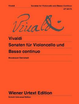 Complete Sonatas for Cello and Basso Continuo 