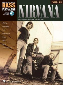 Bass Play-Along Vol. 25: Nirvana 