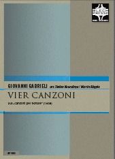 Vier Canzoni (1608) 