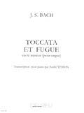 Toccata und Fuge in d-Moll 