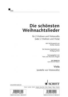Die schönsten Weihnachtslieder Standard