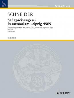 Seligpreisungen - in memoriam Leipzig 1989 Standard